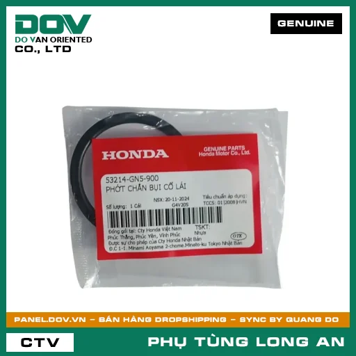 PHỐT CHẮN BỤI CỔ LÁI HONDA ADV350, AIR BLADE 110, AIR BLADE 125, AIR BLADE 125/150, AIR BLADE 125/160, BLADE 110, CLICK 110, DREAM 110, FUTURE 125, FUTURE NEO, LEAD 125, PCX, PCX 125, PCX 125/150, PCX 160, SH 125/150, SH 125/160, SH 350, SH MODE, SUPER CUB C125, SUPER DREAM, VARIO 160, VISION 110, WAVE 100, WAVE ALPHA, WAVE ALPHA 110, WAVE RSX 110, WINNER 150, WINNER R, WINNER X — 53214GN5900