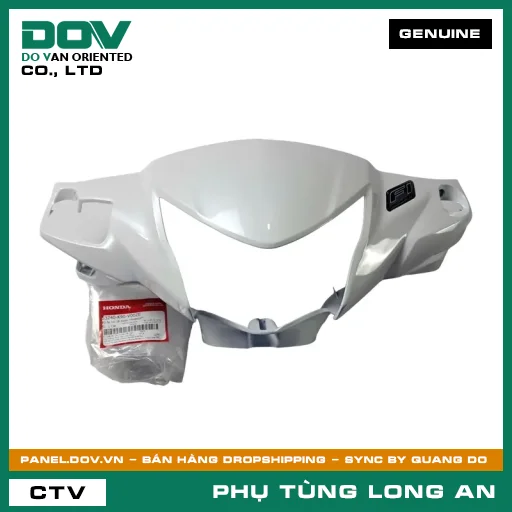 BỘ ỐP TAY LÁI TRƯỚC *NHB55P* HONDA WAVE — 53240K90V00ZE