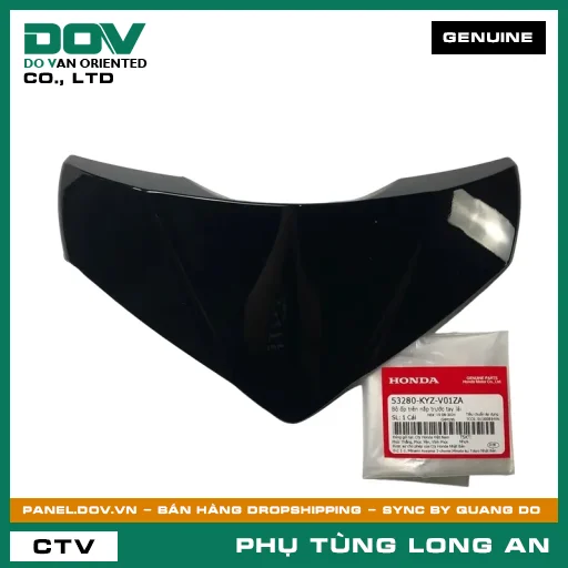 BỘ ỐP TRÊN NẮP TRƯỚC TAY LÁI HONDA FUTURE — 53280KYZV01ZA