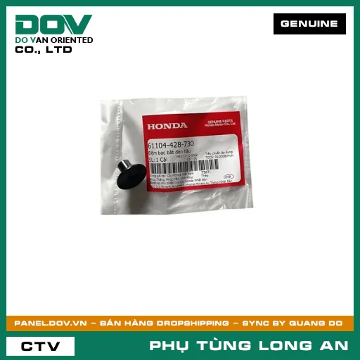 ĐỆM BẠC BẮT ĐÈN HẬU HONDA ADV350, CB500F, CB500X, CB650R, CBR500R, CBR650R, NX500, REBEL 300, REBEL 500, SH 350 — 61104428730
