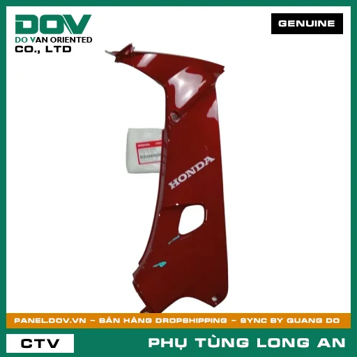 BỘ ỐP YẾM PHẢI *R203M* ĐỎ HONDA WAVE, WAVE ALPHA — 64200KRS860ZD