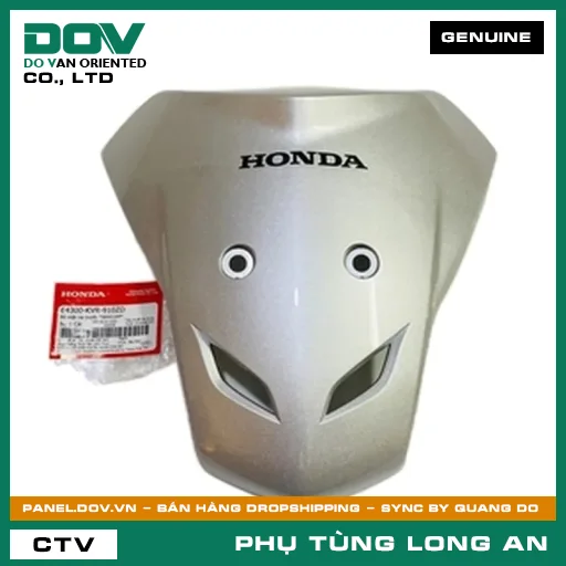 BỘ MẶT NẠ TRƯỚC *NH411M* HONDA WAVE, WAVE 100, WAVE ALPHA — 64300KVR910ZD