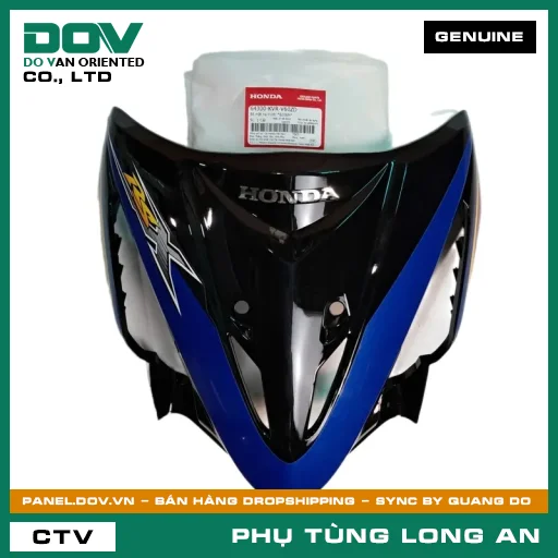BỘ MẶT NẠ TRƯỚC *B206M* HONDA WAVE, WAVE ALPHA — 64300KVRV60ZD