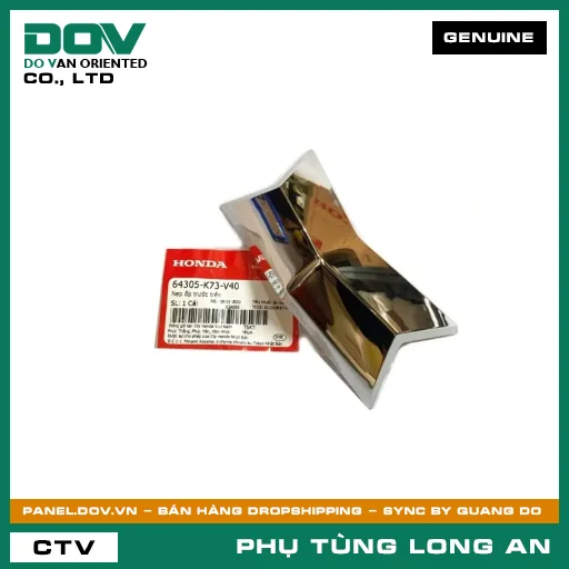 NẸP ỐP TRƯỚC TRÊN HONDA FUTURE, FUTURE 125 — 64305K73V40