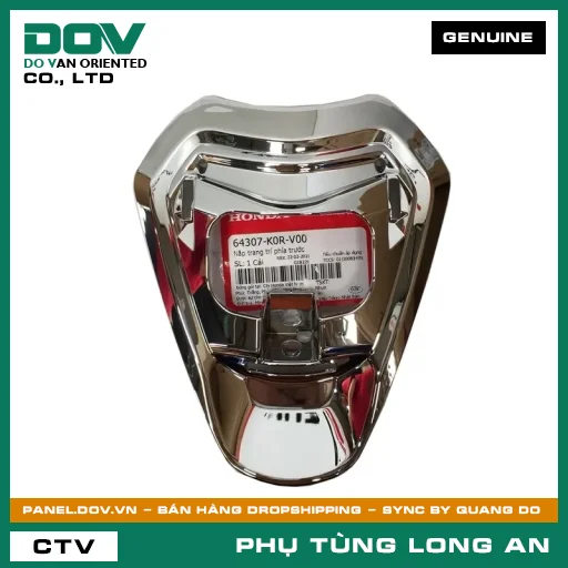 NẮP TRANG TRÍ PHÍA TRƯỚC HONDA SH, SH 125/150, SH 125/160 — 64307K0RV00