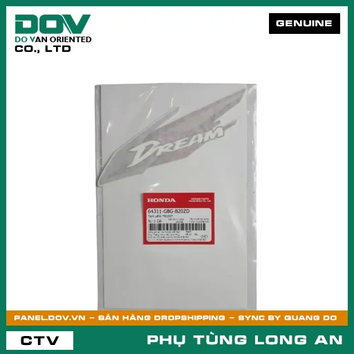 TEM YẾM *R150* HONDA DREAM — 64311GBGB20ZD