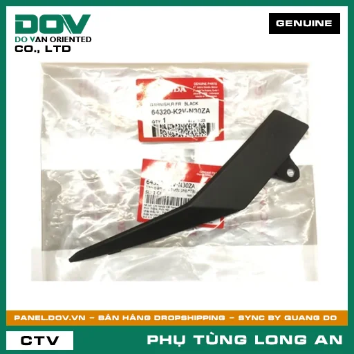 ỐP TRANG TRÍ TRƯỚC PHẢI*TBLACK* HONDA  — 64320K2VN30ZA