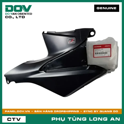 BỘ ỐP TRUNG TÂM TRÁI HONDA WAVE, WAVE ALPHA — 64345KTL640