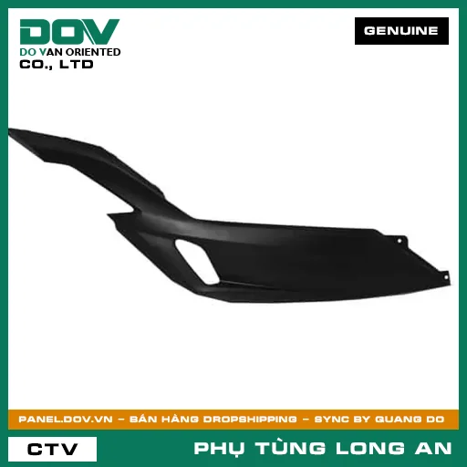 ỐP SÀN DƯỚI PHẢI *TBLACK* HONDA — 64350K60B60ZB