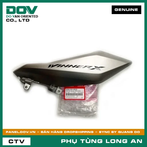 BỘ ỐP TRƯỚC TRÊN TRÁI *NHA40M* HONDA WINNER, WINNER X — 64365K56V80ZB