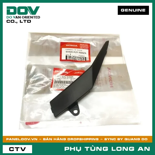 ỐP TRANG TRÍ TRƯỚC TRÁI *TBLACK* HONDA — 64420K2VN30ZA