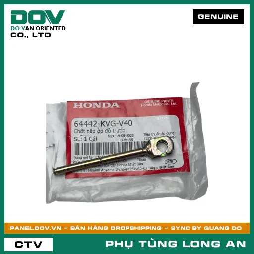 CHỐT NẮP ỘP ĐỒ TRƯỚC HONDA AIR BLADE 110 — 64442KVGV40
