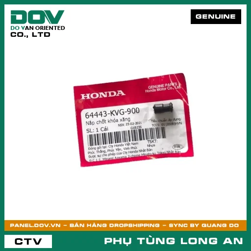 NẮP CHỐT KHÓA XĂNG HONDA AIR BLADE 110 — 64443KVG900