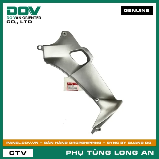 ỐP ỐNG YẾM TRÁI *NH411M* HONDA WAVE, WAVE ALPHA — 64450KEV900ZH