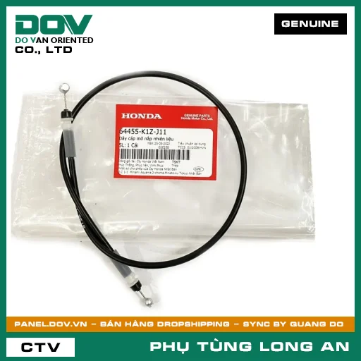 DÂY CÁP MỞ NẮP NHIÊN LIỆU HONDA  — 64455K1ZJ11