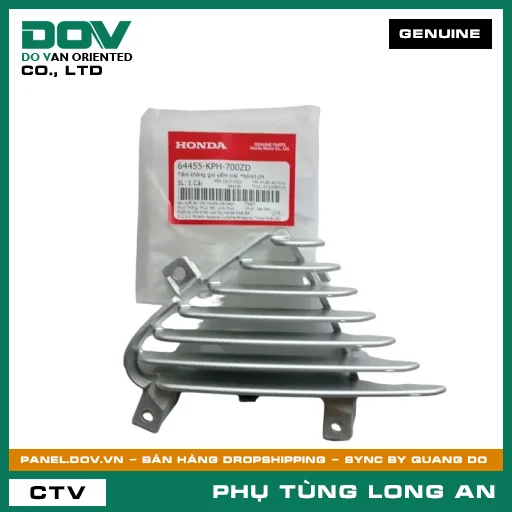 TẤM THÔNG GIÓ YẾM TRÁI *NH411M HONDA FUTURE, FUTURE NEO — 64455KPH700ZD