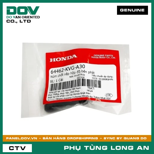 NÚM CHỐT NẮP HỘP ĐỒ BÊN PHẢI HONDA AIR BLADE 110 — 64462KVGA30