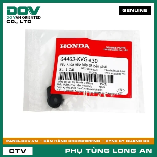 VẤU KHÓA NẮP HỘP ĐỒ BÊN PHẢI HONDA AIR BLADE 110 — 64463KVGA30