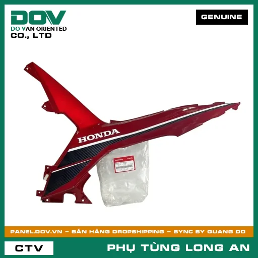 BỘ ỐP ỐNG YẾM TRÁI*R340* HONDA WAVE — 64465K07V00ZE