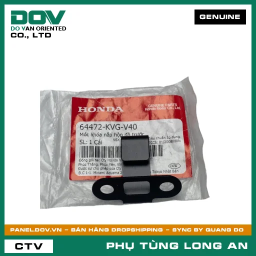MÓC KHÓA NẮP HỘP ĐỒ TRƯỚC HONDA AIR BLADE 110 — 64472KVGV40