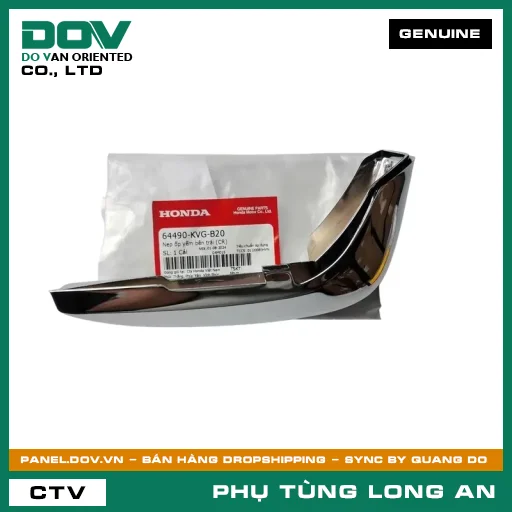 NẸP ỐP YẾM BÊN TRÁI (CR) HONDA AIR BLADE, AIR BLADE 110 — 64490KVGB20