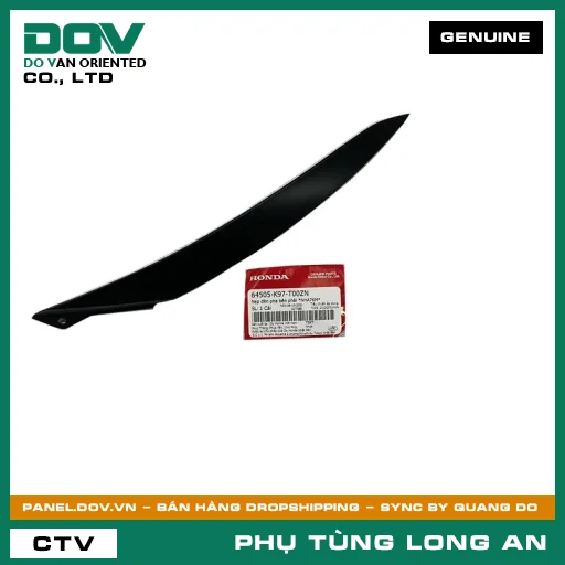 NẸP ĐÈN PHA BÊN PHẢI *NHA76M* HONDA PCX 125/150 — 64505K97T00ZN