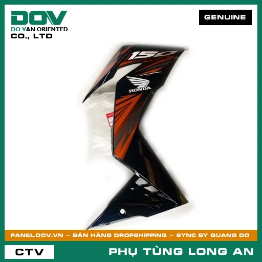 BỘ ỐP YẾM SAU PHẢI *YR322C* HONDA WINNER — 64600K56V00ZC