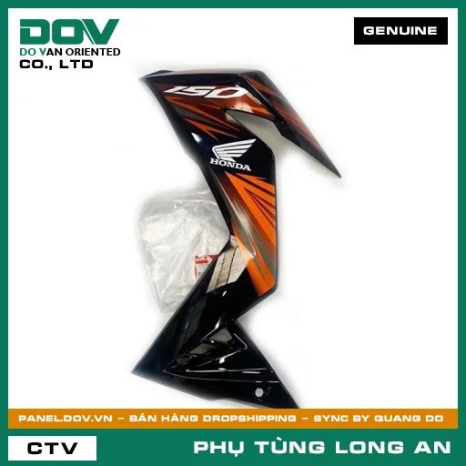 BỘ ỐP SƯỜN TRÁI *YR322C* HONDA WINNER — 64650K56V00ZC