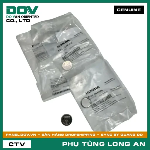 PIN (CR2032) HONDA ADV350, AIR BLADE 125/150, AIR BLADE 125/160, LEAD 125, PCX, PCX 125, PCX 125/150, SH 125/150, SH 125/160, SH 350, SH MODE, SUPER CUB C125, VARIO 160, VISION 110, WINNER R — 72148S04000