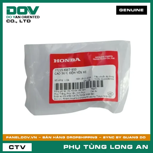 CAO SU C ĐỆM YÊN XE HONDA AIR BLADE 110, CB1000R, CB150R, CB300R, FUTURE 125, FUTURE NEO, MSX 125, PCX, REBEL 1100, REBEL 300, REBEL 500, SH 125/150, SH MODE, SUPER CUB C125, VARIO 160, VISION 110, WINNER 150 — 77215KW7900