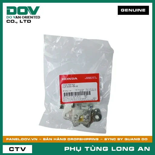 CỤM KHÓA YÊN XE HONDA WINNER 150, WINNER R, WINNER X — 77230K56N10