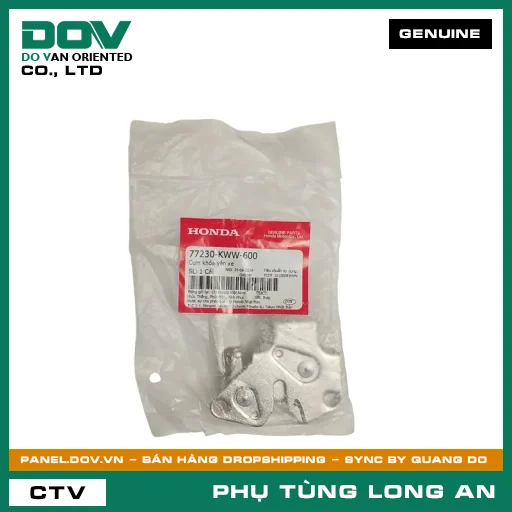 CỤM KHÓA YÊN XE HONDA WAVE RSX 110 — 77230KWW600