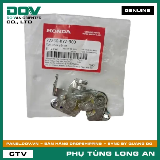 CỤM KHÓA YÊN XE HONDA FUTURE 125 — 77230KYZ900