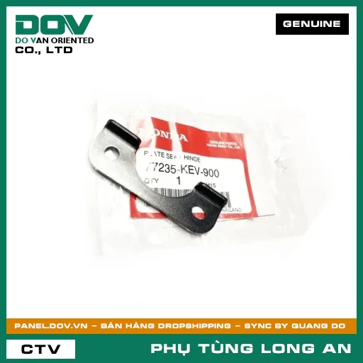 TẤM BẮT BẢN LỀ YÊN XE HONDA WAVE ALPHA — 77235KEV900