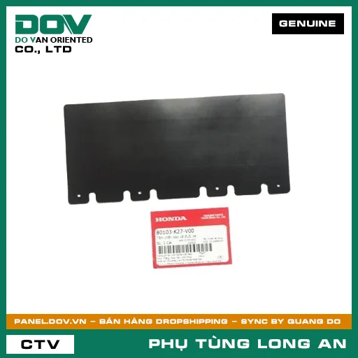 TẤM CHẮN BẢO VỆ ĐUÔI XE HONDA AIR BLADE 125 — 80103K27V00