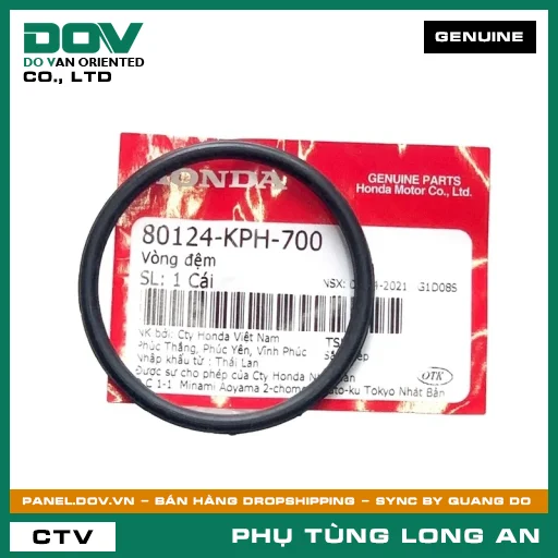 VÒNG ĐỆM HONDA FUTURE 125, FUTURE NEO, SUPER CUB C125, WAVE RSX 110 — 80124KPH700