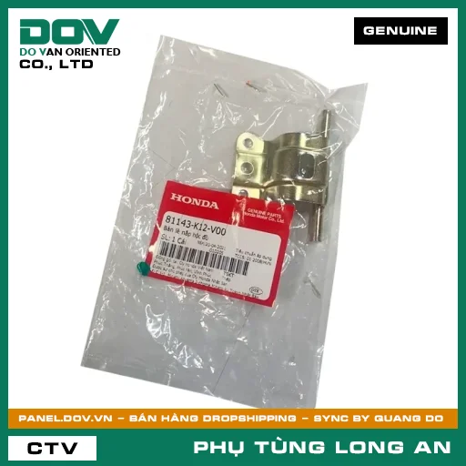 BẢN LỀ NẮP HỘC ĐỒ HONDA LEAD 125 — 81143K12V00