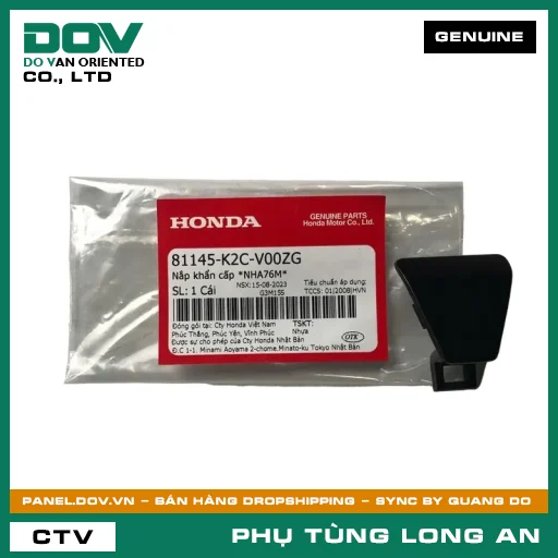 NẮP KHẨN CẤP *NHA76M* HONDA VISION, VISION 110 — 81145K2CV00ZG