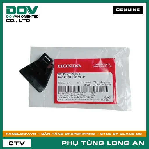 NẮP KHẨN CẤP *NH1* HONDA VISION, VISION 110 — 81145K2CV90ZB