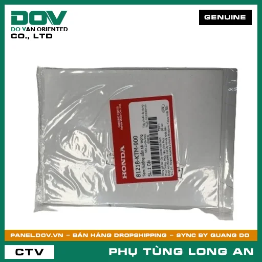 TEM HƯỚNG DẪN TẢI TRỌNG HONDA FUTURE NEO — 81218KTM900