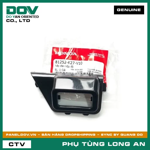 NẮP ĐÈN HỘP ĐỒ HONDA AIR BLADE 125 — 81252K27V10