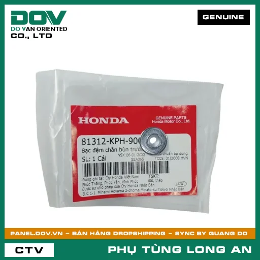 BẠC ĐỆM DÈ TRƯỚC HONDA BLADE 110, FUTURE 125, FUTURE NEO, MSX 125, SUPER CUB C125, WAVE 100, WAVE ALPHA, WAVE ALPHA 110, WAVE RSX 110 — 81312KPH900