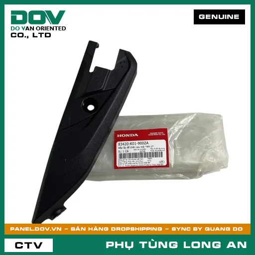NẮP ỐP ĐỂ CHÂN SAU TRÁI *NH-1* HONDA SH, SH 125/150 — 83420K01900ZA