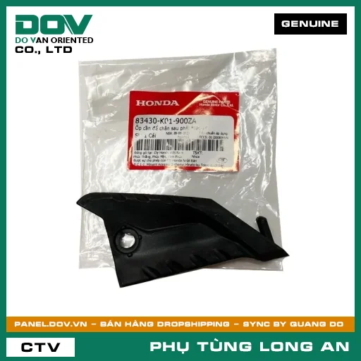 ỐP CẦN ĐỂ CHÂN SAU PHẢI *NH-1* HONDA SH 125/150, SH 125/160, SH 350 — 83430K01900ZA