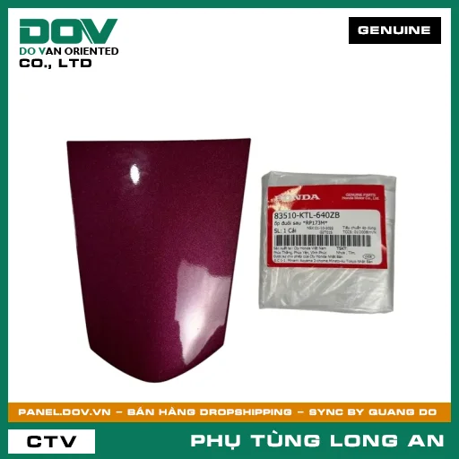 ỐP ĐUÔI SAU *RP173M* HONDA WAVE, WAVE ALPHA — 83510KTL640ZB