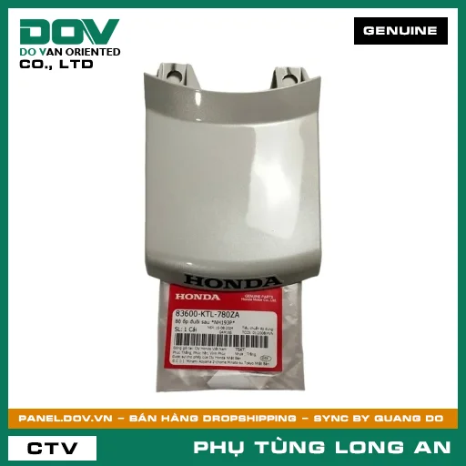 BỘ ỐP ĐUÔI SAU *NH193P* HONDA WAVE, WAVE ALPHA — 83600KTL780ZA