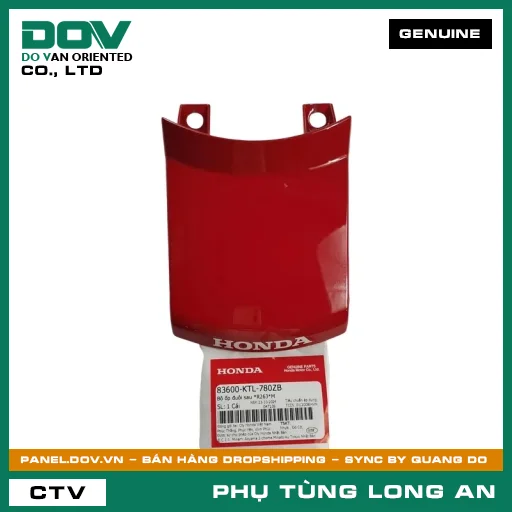 BỘ ỐP ĐUÔI SAU *R263*M HONDA WAVE, WAVE ALPHA — 83600KTL780ZB