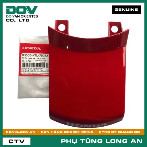 BỘ ỐP ĐUÔI SAU *R263*M HONDA WAVE — 83600KTL790ZA