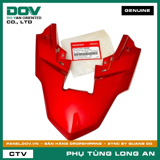 ỐP ĐUÔI ĐÈN PHÍA TRÊN *R340C* HONDA AIR BLADE, AIR BLADE 125/150 — 83751K1FV00ZB
