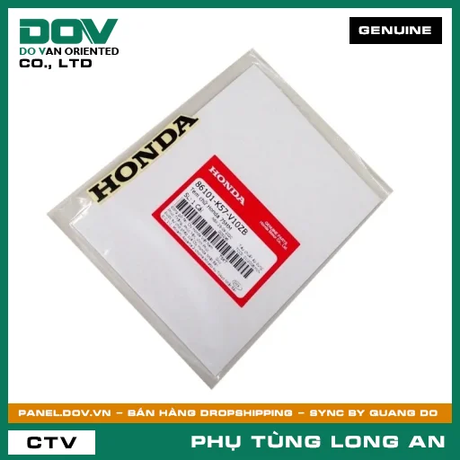 TEM CHỮ HONDA 75MM HONDA BLADE 110 — 86101K57V10ZB